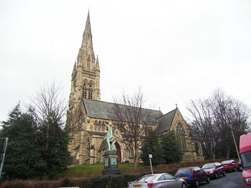 Grade I listed All Souls Church - widely considered to be Sir George Gilbert Scott's finest church